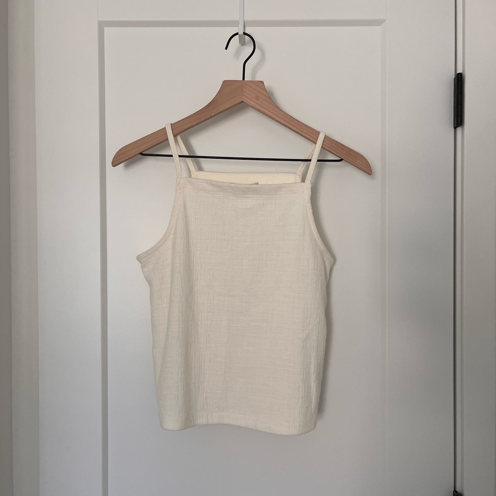 Madewell straightneck tank